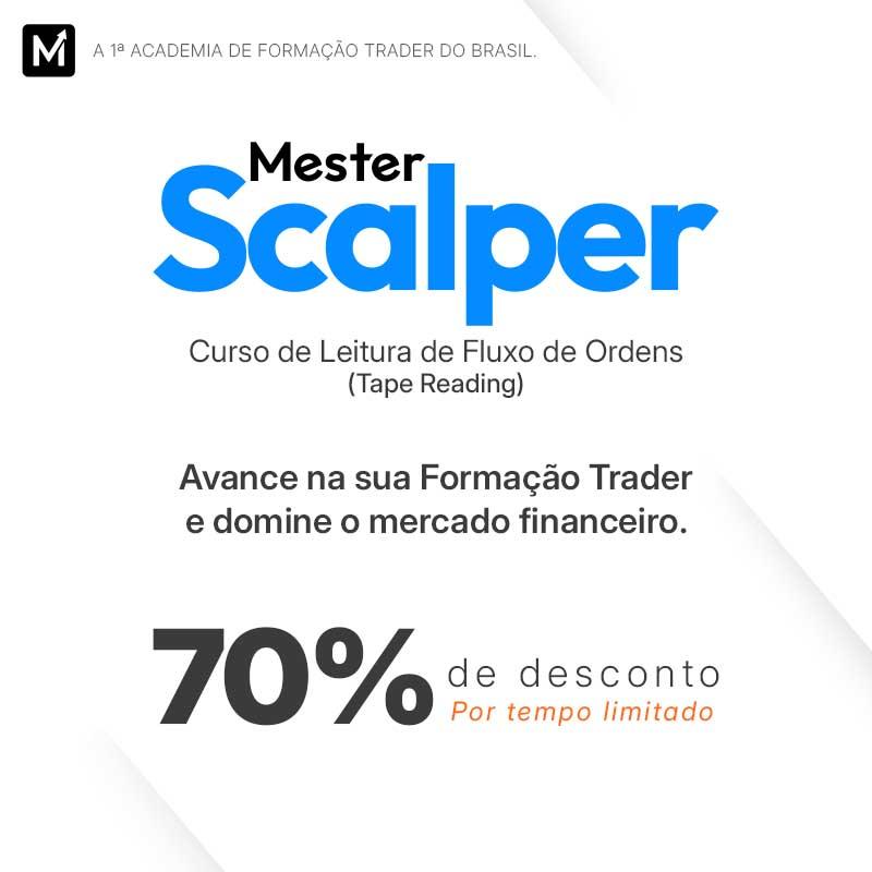 Aprenda Leitura de Fluxo (tape reading) com 70% de desconto na melhor instituição de formação de traders profissionais do Brasil.